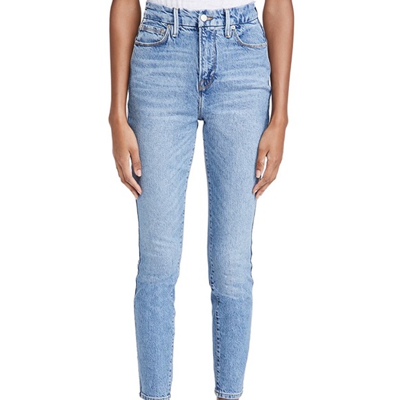 Good American Good Curve Skinny Deco Yoke Jeans - Picture 3 of 16